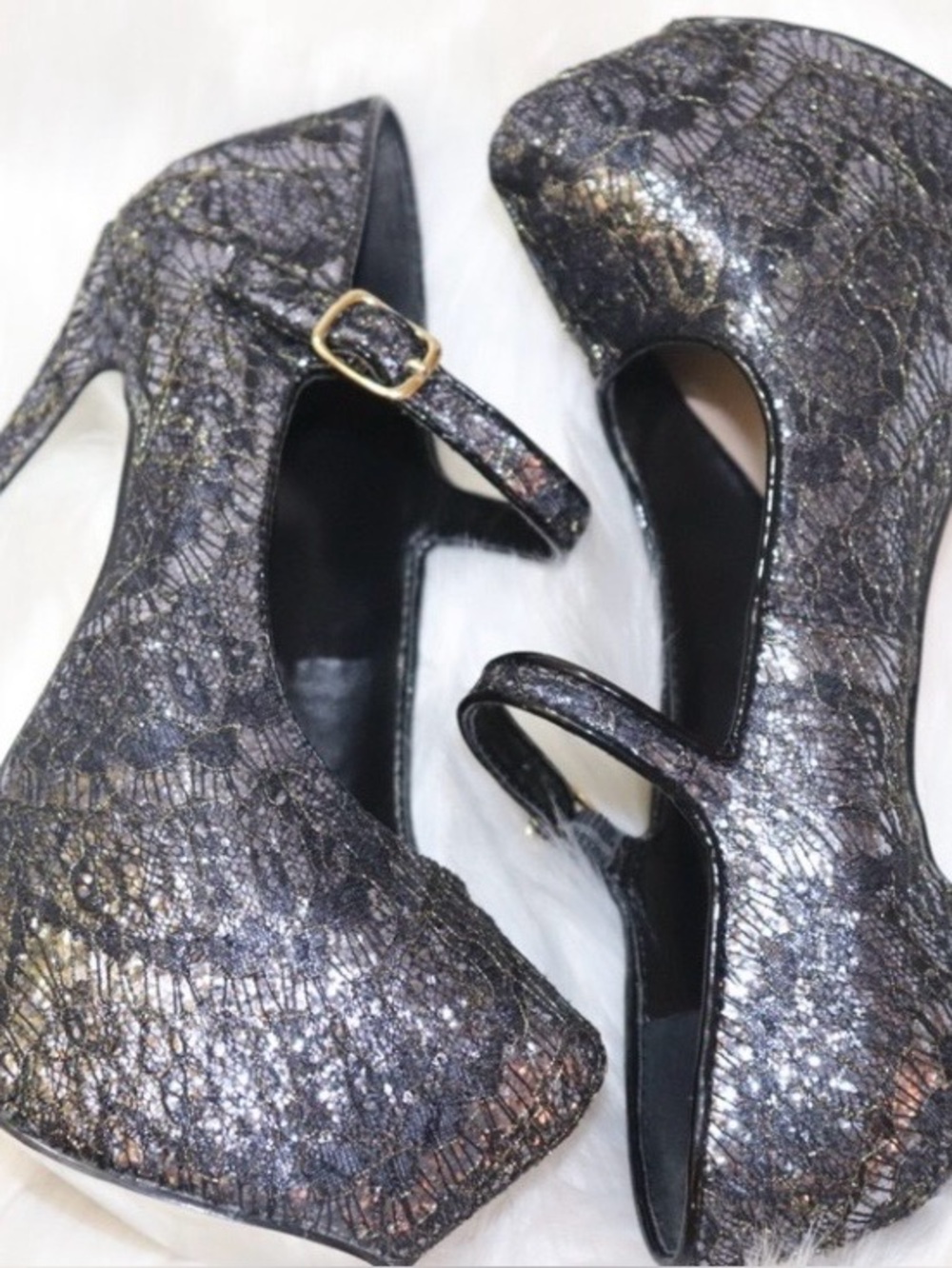 💕💕 SEXY H By Halston Shiny Standout Heels 💕💕